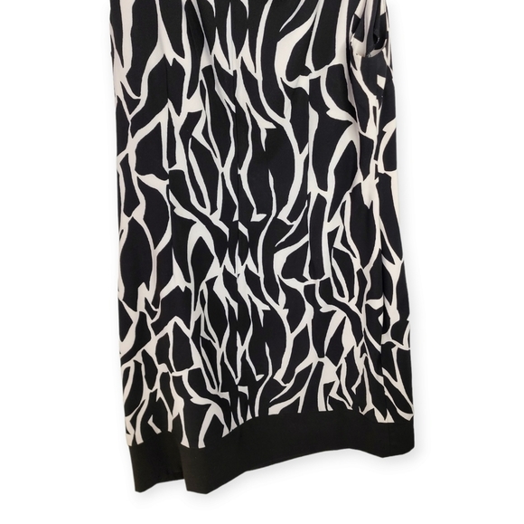 Ronnie Nicole dress black with white sleeveless size 16 - Picture 9 of 13